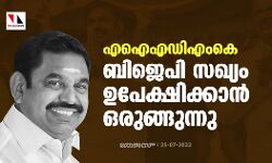 എഐഎഡിഎംകെ ബിജെപി സഖ്യം ഉപേക്ഷിക്കാനൊരുങ്ങുന്നു