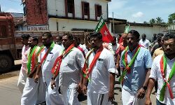 പൊന്നാനിയില്‍ എസ്ഡിപിഐ നേതാക്കളുടെ അറസ്റ്റില്‍ പ്രതിഷേധിച്ച് പ്രകടനം