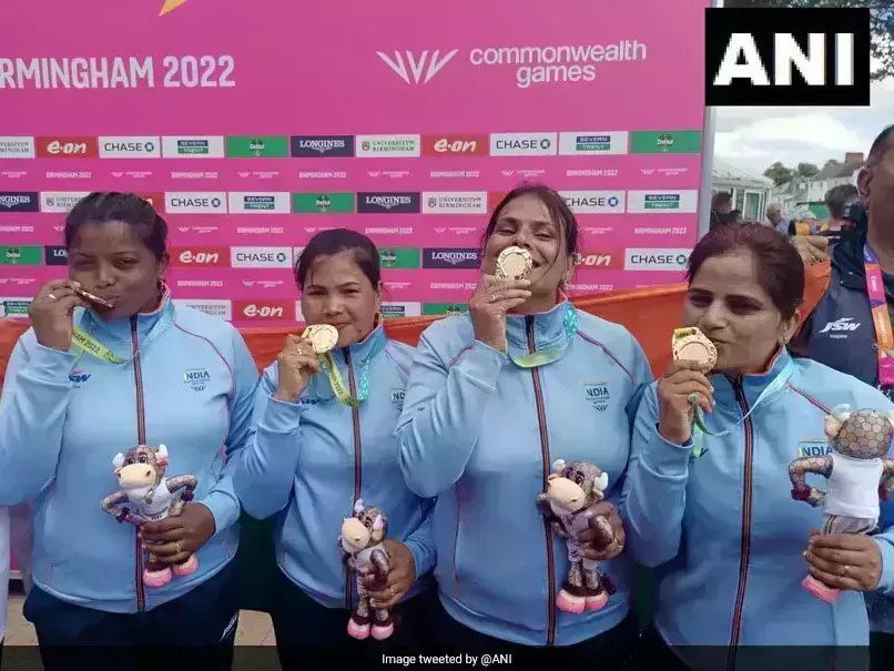 കോമണ്വെല്ത്തില് ചരിത്ര നേട്ടം; ലോണ് ബൗള്സില് ഇന്ത്യന് വനിതകള്ക്ക് സ്വര്ണ്ണം കോമണ്വെല്ത്തില് ചരിത്ര നേട്ടം; ലോണ് ബൗള്സില് ഇന്ത്യന് വനിതകള്ക്ക് സ്വര്ണ്ണം