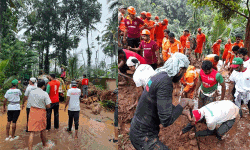 ഉരുള്‍പൊട്ടലില്‍ കാണാതായ മൂന്നാമത്തെ ആളുടെയും മൃതദേഹം കണ്ടെത്തി