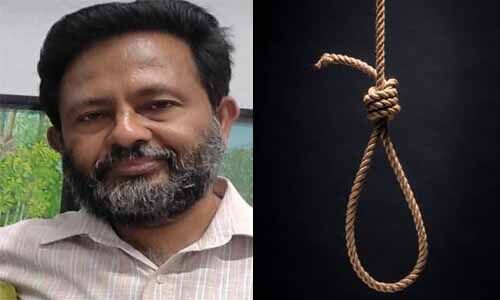 കൂട്ടിലങ്ങാടി വില്ലേജ് ഓഫിസറെ തൂങ്ങി മരിച്ച നിലയില് കണ്ടത്തി കൂട്ടിലങ്ങാടി വില്ലേജ് ഓഫിസറെ തൂങ്ങി മരിച്ച നിലയില് കണ്ടത്തി