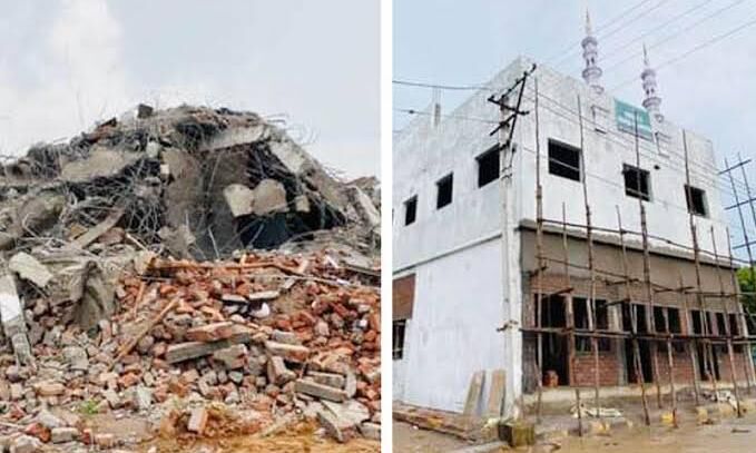 ഹൈദരാബാദില് മുനിസിപ്പല് അധികാരികള് തകര്ത്ത പള്ളി പുനര്നിര്മിക്കുമെന്ന് എഐഎംഐഎം എംഎല്എ ഹൈദരാബാദില് മുനിസിപ്പല് അധികാരികള് തകര്ത്ത പള്ളി പുനര്നിര്മിക്കുമെന്ന് എഐഎംഐഎം എംഎല്എ