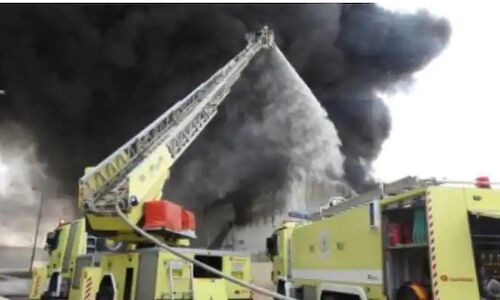 സൗദി അറേബ്യയില്‍ ഫാക്ടറിയില്‍ തീപിടിത്തം