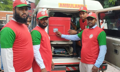 രണ്ടുമാസം മുമ്പ് സൗദിയിൽ മരിച്ച യുപി സ്വദേശിയുടെ മൃതദേഹം നാട്ടില്‍ എത്തിച്ചു