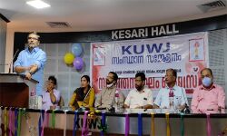 മാധ്യമങ്ങളെ നയിക്കുന്നത് ഭയം; ഭരണകൂടത്തിന്റെ അപ്രീതിക്ക് പാത്രമായാല്‍ അന്വേഷണ ഏജന്‍സികള്‍ മുറ്റത്തെത്തുമെന്നും സ്പീക്കര്‍