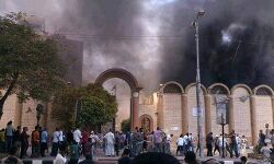 ഈജിപ്തിൽ ക്രിസ്ത്യൻ പള്ളിയിൽ വൻ തീപിടിത്തം; 41 പേര്‍ വെന്തു മരിച്ചു