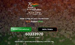 ഹര്‍ ഘര്‍ തിരംഗ വെബ് സൈറ്റില്‍ അപ് ലോഡ് ചെയ്തത് 6 കോടി സെല്‍ഫികള്‍