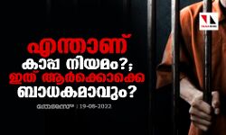 എന്താണ് കാപ്പ നിയമം ?; ഇത് ആർക്കൊക്കെ ബാധകമാവും? എന്താണ് കാപ്പ നിയമം ?; ഇത് ആർക്കൊക്കെ ബാധകമാവും?