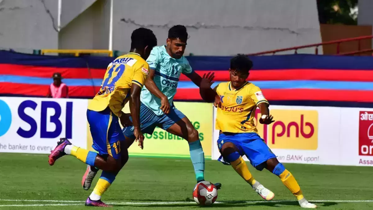 ഡ്യുറന്റ് കപ്പ്; കേരളാ ബ്ലാസ്റ്റേഴ്സിന് രക്ഷയില്ല; ഒഡീഷയോട് തോല്വി ഡ്യുറന്റ് കപ്പ്; കേരളാ ബ്ലാസ്റ്റേഴ്സിന് രക്ഷയില്ല; ഒഡീഷയോട് തോല്വി