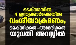 ടെക്‌സാസില്‍ 4 ഇന്ത്യക്കാര്‍ക്കെതിരേ വംശീയാക്രമണം; മെക്‌സിക്കന്‍-അമേരിക്കന്‍ യുവതി അറസ്റ്റില്‍