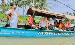 ടൂറിസം വികസനത്തിന് അനന്തസാധ്യതകളുള്ള പ്രദേശം; കടലുണ്ടിയെ കണ്ടറിഞ്ഞ് ഡോ. ഹരോള്‍ഡ് ഗുഡ്വിന്‍