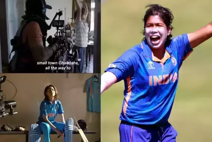 ചക്ക്ദാ എക്‌സ്പ്രസില്‍ അനുഷ്‌കയുടെ ആദ്യ ലൂക്ക് പുറത്ത്; ജൂലന്റെ അതേ പകര്‍പ്പ്