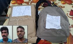 ചാലക്കുടിയില്‍ രണ്ടു കിലോ കഞ്ചാവുമായി രണ്ടു പേരെ എക്‌സൈസ് റേഞ്ച് പാര്‍ട്ടി പിടികൂടി