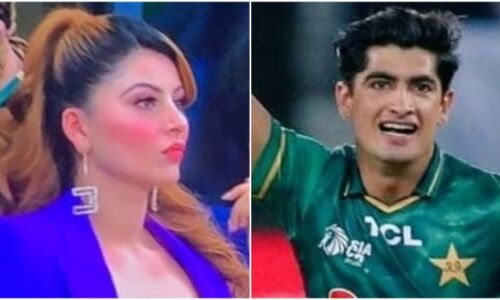 ഋഷഭ് പന്ത് ഔട്ട്; നസീം ഷായുടെ വീഡിയോ പോസ്റ്റ് ചെയ്ത് ഉര്‍വശി റൗട്ടാല