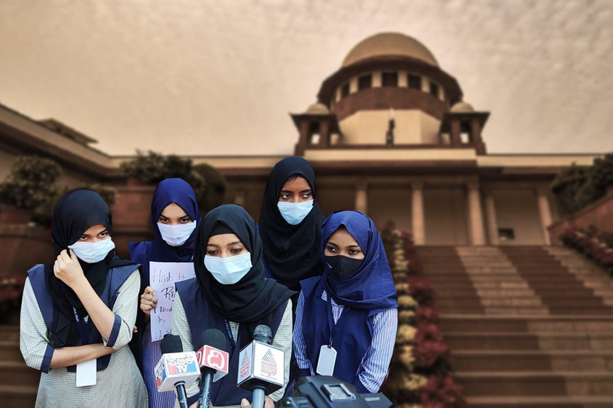 വിദ്യാഭ്യാസ സ്ഥാപനങ്ങളിലെ ഹിജാബ് വിലക്ക്; സുപ്രിംകോടതിയില് ഇന്നും വാദംതുടരും വിദ്യാഭ്യാസ സ്ഥാപനങ്ങളിലെ ഹിജാബ് വിലക്ക്; സുപ്രിംകോടതിയില് ഇന്നും വാദംതുടരും
