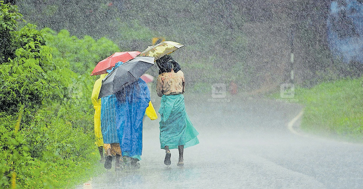 സംസ്ഥാനത്ത് ഒന്‍പത് ജില്ലകളില്‍ അടുത്ത മൂന്ന് മണിക്കൂറിലേക്കുള്ള മഴ