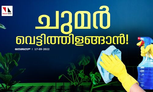 ചുമര്‍ വെട്ടിത്തിളങ്ങാന്‍!