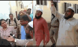 ആന്ധ്രയില്‍ പോപുലര്‍ ഫ്രണ്ട് പ്രവര്‍ത്തകരുടെ വീടുകളില്‍ റെയ്ഡിനെത്തിയ എന്‍ഐഎ സംഘത്തിന് നേരെ നാട്ടുകാരുടെ പ്രതിഷേധം (വീഡിയോ)