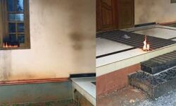 കണ്ണൂരില് ആര്എസ്എസ് കാര്യാലയത്തിന് നേരേ ബോംബേറ് കണ്ണൂരില് ആര്എസ്എസ് കാര്യാലയത്തിന് നേരേ ബോംബേറ്