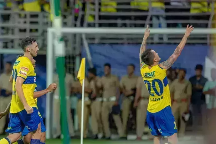 ഐഎസ്എല്‍; കൊമ്പന്‍മാര്‍ക്ക് വിജയതുടക്കം; ലൂണയ്ക്കും ഇവാനും ഗോള്‍