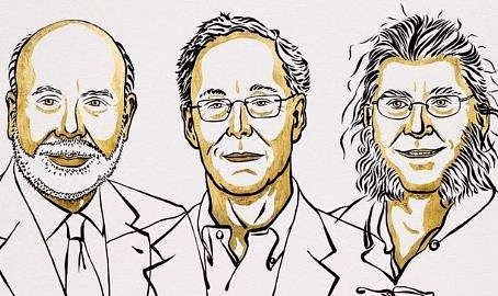 സാമ്പത്തിക ശാസ്ത്രത്തിനുള്ള നൊബേല് മൂന്നു പേര്ക്ക് സാമ്പത്തിക ശാസ്ത്രത്തിനുള്ള നൊബേല് മൂന്നു പേര്ക്ക്