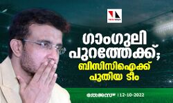 ഗാംഗുലി പുറത്തേക്ക്; ബിസിസിഐക്ക് പുതിയ ടീം