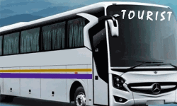 വെള്ള പെയിന്റടിച്ചില്ല; വിനോദയാത്രക്കെത്തിയ ടൂറിസ്റ്റ് ബസ് പിടിച്ചെടുത്തു