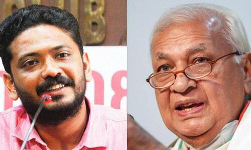 ഗവര്‍ണര്‍ പാന്‍മസാല ഉപയോഗിക്കുന്നു, രാജ്ഭവനില്‍ എക്‌സൈസ് പരിശോധന നടത്തണമെന്ന് എസ്എഫ്‌ഐ