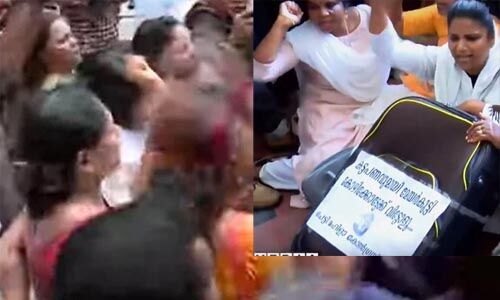 തിരുവനന്തപുരം നഗരസഭയിലെ പ്രതിഷേധത്തിനിടെ ജെബി മേത്തര് എംപിക്ക് പോലിസ് മര്ദ്ദനം; ആശുപത്രിയിലേക്ക് മാറ്റി തിരുവനന്തപുരം നഗരസഭയിലെ പ്രതിഷേധത്തിനിടെ ജെബി മേത്തര് എംപിക്ക് പോലിസ് മര്ദ്ദനം; ആശുപത്രിയിലേക്ക് മാറ്റി