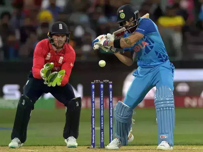 ട്വന്റി-20 ലോകകപ്പ്; ഹാര്‍ദ്ദിക്കിനും കോഹ്‌ലിക്കും അര്‍ദ്ധസെഞ്ചുറി; ഇംഗ്ലണ്ടിന് ലക്ഷ്യം 169 റണ്‍സ്