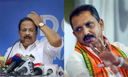 സുധാകരന്റെ മനസ് ബിജെപിക്കൊപ്പം; ഓഫര് കിട്ടിയാല് കോണ്ഗ്രസ് നേതാക്കളില് പലരും വരുമെന്ന് കെ സുരേന്ദ്രന് സുധാകരന്റെ മനസ് ബിജെപിക്കൊപ്പം; ഓഫര് കിട്ടിയാല് കോണ്ഗ്രസ് നേതാക്കളില് പലരും വരുമെന്ന് കെ സുരേന്ദ്രന്
