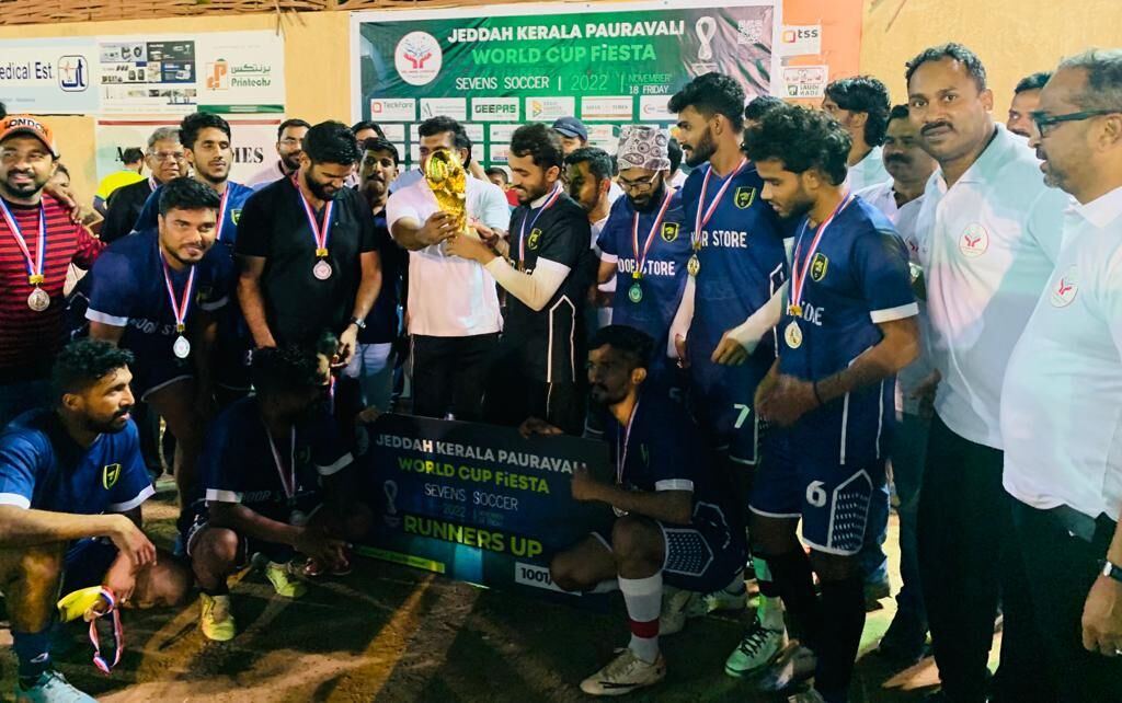 കലയും കായികവും സമന്വയിപ്പിച്ച് ജിദ്ദ മലയാളി സമൂഹം ഫുട്‌ബോള്‍ മാമാങ്കത്തെ വരവേറ്റു