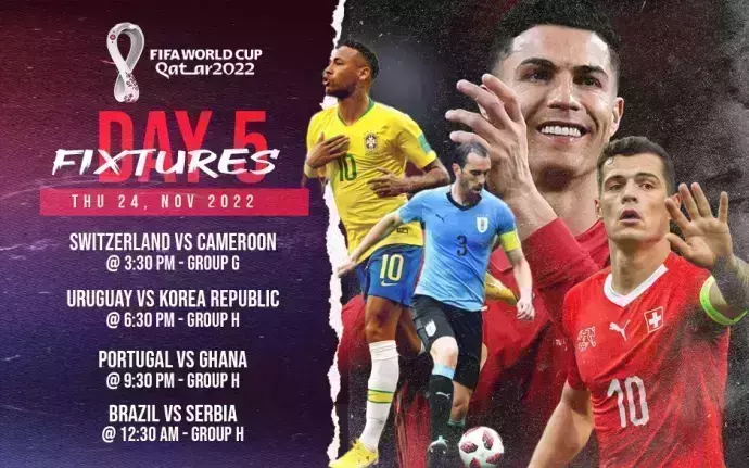 ലോകകപ്പ്; റൊണാള്ഡോയും നെയ്മറും ഇന്നിറങ്ങും ലോകകപ്പ്; റൊണാള്ഡോയും നെയ്മറും ഇന്നിറങ്ങും