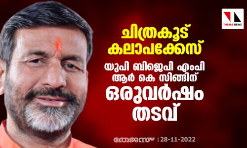 ചിത്രകൂട് കലാപക്കേസ്; യുപി ബിജെപി എംപി ആര്‍ കെ സിങ്ങിന് ഒരുവര്‍ഷം തടവ്