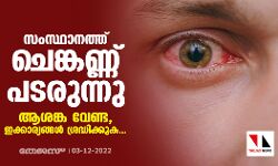 സംസ്ഥാനത്ത് ചെങ്കണ്ണ് വര്‍ധിക്കുന്നു; ആശങ്ക വേണ്ട, ഇക്കാര്യങ്ങള്‍ ശ്രദ്ധിക്കുക...