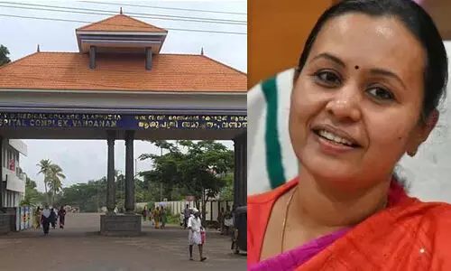 വണ്ടാനം മെഡിക്കല് കോളജില് പ്രസവത്തിന് പിന്നാലെ അമ്മയും കുഞ്ഞും മരിച്ച സംഭവം; ആരോഗ്യമന്ത്രി അന്വേഷണത്തിന് ഉത്തരവിട്ടു വണ്ടാനം മെഡിക്കല് കോളജില് പ്രസവത്തിന് പിന്നാലെ അമ്മയും കുഞ്ഞും മരിച്ച സംഭവം; ആരോഗ്യമന്ത്രി അന്വേഷണത്തിന് ഉത്തരവിട്ടു