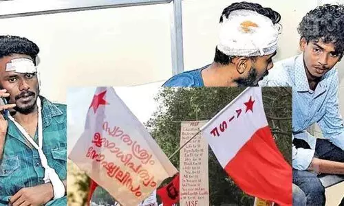 എസ്എന് കോളജില് എഐഎസ്എഫ് പ്രവര്ത്തകര്ക്ക് മര്ദ്ദനം: മൂന്ന് എസ്എഫ്ഐ പ്രവര്ത്തകര് അറസ്റ്റില് എസ്എന് കോളജില് എഐഎസ്എഫ് പ്രവര്ത്തകര്ക്ക് മര്ദ്ദനം: മൂന്ന് എസ്എഫ്ഐ പ്രവര്ത്തകര് അറസ്റ്റില്