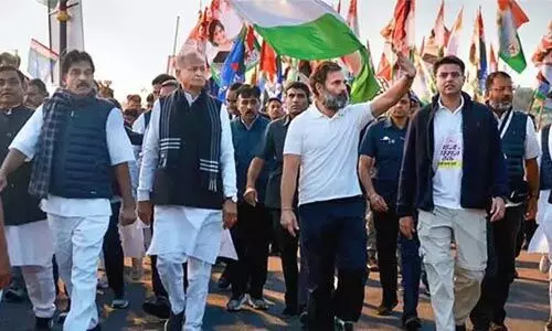 ഭാരത് ജോഡോ യാത്ര ഇന്ന് നൂറാം ദിവസം ഭാരത് ജോഡോ യാത്ര ഇന്ന് നൂറാം ദിവസം