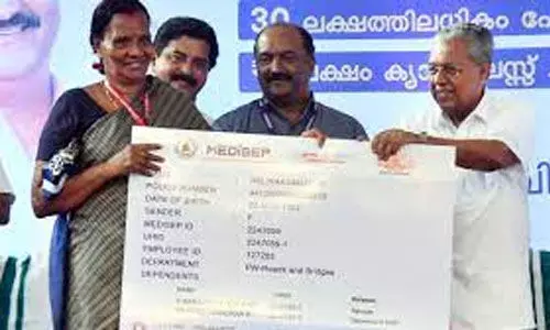 മെഡിസെപ്പ്; ആറ് മാസത്തിനുള്ളില് ഒരുലക്ഷം പേര്ക്ക് 308 കോടിയുടെ പരിരക്ഷ മെഡിസെപ്പ്; ആറ് മാസത്തിനുള്ളില് ഒരുലക്ഷം പേര്ക്ക് 308 കോടിയുടെ പരിരക്ഷ