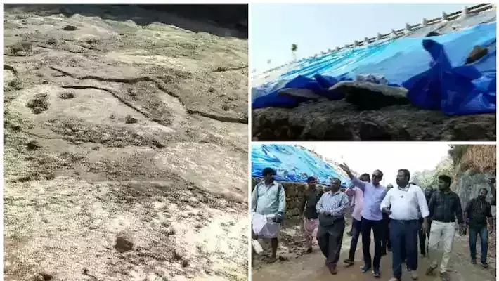 കുതിരാൻ മേല്പ്പാലത്തിലെ കല്ക്കെട്ടില് വിള്ളല്; നിർമാണത്തിൽ അപാകതകളുണ്ടെന്ന് സമ്മതിച്ച് ദേശീയ പാത അധികൃതർ കുതിരാൻ മേല്പ്പാലത്തിലെ കല്ക്കെട്ടില് വിള്ളല്; നിർമാണത്തിൽ അപാകതകളുണ്ടെന്ന് സമ്മതിച്ച് ദേശീയ പാത അധികൃതർ