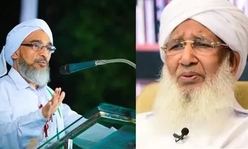 മൗലാനാ നജീബ് മൗലവി കാന്തപുരത്തെ സന്ദര്‍ശിച്ചു