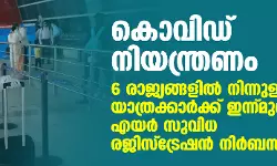 เดเตเดตเดฟเดกเต เดเดพเดเตเดฐเดค เดจเดฟเดฏเดจเตเดคเตเดฐเดฃเด: 6 เดฐเดพเดเตเดฏเดเตเดเดณเดฟเตฝ เดจเดฟเดจเตเดจเตเดณเตเดณ เดฏเดพเดคเตเดฐเดเตเดเดพเตผเดเตเดเต เดเดจเตเดจเตเดฎเตเดคเดฒเตโ เดเดฏเตผเดธเตเดตเดฟเดง เดฐเดเดฟเดธเตเดเตเดฐเตเดทเดจเตโ เดจเดฟเดฐเตโเดฌเดจเตเดงเด เดเตเดตเดฟเดกเต เดเดพเดเตเดฐเดค เดจเดฟเดฏเดจเตเดคเตเดฐเดฃเด: 6 เดฐเดพเดเตเดฏเดเตเดเดณเดฟเตฝ เดจเดฟเดจเตเดจเตเดณเตเดณ เดฏเดพเดคเตเดฐเดเตเดเดพเตผเดเตเดเต เดเดจเตเดจเตเดฎเตเดคเดฒเตโ เดเดฏเตผเดธเตเดตเดฟเดง เดฐเดเดฟเดธเตเดเตเดฐเตเดทเดจเตโ เดจเดฟเดฐเตโเดฌเดจเตเดงเด