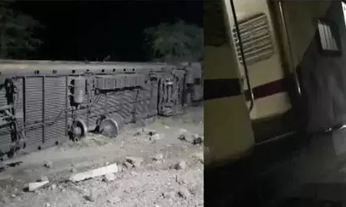 രാജസ്ഥാനില് സൂര്യനഗരി എക്സ്പ്രസ് പാളം തെറ്റി; ആളപായമില്ല രാജസ്ഥാനില് സൂര്യനഗരി എക്സ്പ്രസ് പാളം തെറ്റി; ആളപായമില്ല