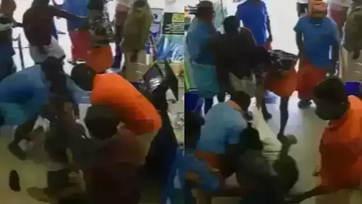 കൊല്ലത്ത് സൂപ്പര്മാര്ക്കറ്റ് ഉടമയെ മര്ദ്ദിച്ച സംഭവത്തിൽ അഞ്ച് സിഐടിയു പ്രവര്ത്തകര് അറസ്റ്റിൽ കൊല്ലത്ത് സൂപ്പര്മാര്ക്കറ്റ് ഉടമയെ മര്ദ്ദിച്ച സംഭവത്തിൽ അഞ്ച് സിഐടിയു പ്രവര്ത്തകര് അറസ്റ്റിൽ