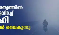 അതിശൈത്യത്തില്‍ തണുത്തുവിറച്ച് ഡല്‍ഹി; വിമാനങ്ങള്‍ വൈകുന്നു
