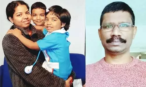യുകെയില് കൊല്ലപ്പെട്ട നഴ്സിന്റെയും കുട്ടികളുടെയും മൃതദേഹം നാട്ടിലെത്തിച്ചു യുകെയില് കൊല്ലപ്പെട്ട നഴ്സിന്റെയും കുട്ടികളുടെയും മൃതദേഹം നാട്ടിലെത്തിച്ചു