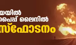ലിത്വാനിയയില്‍ വാതക പൈപ്പ് ലൈനില്‍ വന്‍ സ്‌ഫോടനം