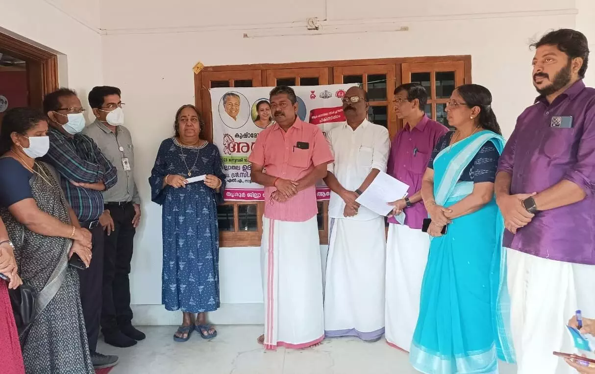 അശ്വമേധം കുഷ്ഠരോഗ നിർണ്ണയ ഭവന സന്ദർശന പരിപാടിക്ക് തൃശൂർ ജില്ലയിൽ തുടക്കമായി അശ്വമേധം കുഷ്ഠരോഗ നിർണ്ണയ ഭവന സന്ദർശന പരിപാടിക്ക് തൃശൂർ ജില്ലയിൽ തുടക്കമായി