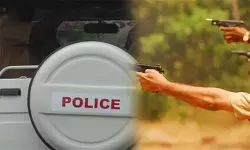 കൊല്ലത്ത് പോലിസിന് നേരേ വടിവാള്‍ വീശി പ്രതികള്‍; വെടിയുതിര്‍ത്ത് പോലിസ്