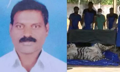വയനാട്ടില് കെണിയില് കുരുങ്ങി കടുവ ചത്ത സംഭവം; വനംവകുപ്പ് ചോദ്യം ചെയ്ത യുവാവ് ജീവനൊടുക്കി വയനാട്ടില് കെണിയില് കുരുങ്ങി കടുവ ചത്ത സംഭവം; വനംവകുപ്പ് ചോദ്യം ചെയ്ത യുവാവ് ജീവനൊടുക്കി